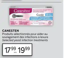 Brunet CANESTEN Produits sélectionnés pour aider au soulagement des infections à levure offer