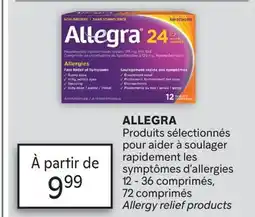 Brunet ALLEGRA Produits sélectionnés pour aider à soulager rapidement les symptômes d'allergies offer