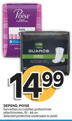 Brunet DEPEND, POISE Serviettes ou culottes protectrices sélectionnées, 10-66un offer