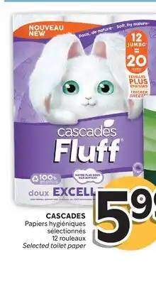 Brunet CASCADES Papiers hygiéniques sélectionnés offer