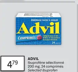 Brunet ADVIL Ibuprofène sélectionné 200mg, 24comprimés offer