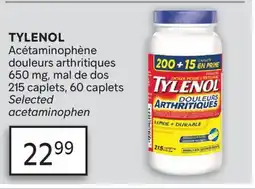 Brunet TYLENOL Acétaminophène douleurs arthritiques offer