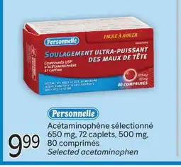 Brunet Personelle Acétaminophène sélectionné offer