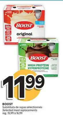 Brunet BOOST Substituts de repas sélectionnés offer