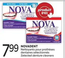 Brunet NOVADENT Nettoyants pour prothèses dentaires sélectionnés offer