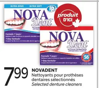 Brunet NOVADENT Nettoyants pour prothèses dentaires sélectionnés offer