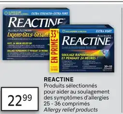 Brunet REACTINE Produits sélectionnés pour aider au soulagement des symptômes d'allergies offer