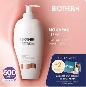 Jean Coutu BIOTHERM COLLAGEN FIT offer