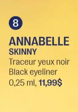 Jean Coutu ANNABELLE SKINNY Black eyeliner offer