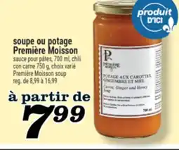 Marché Richelieu SOUPE OU POTAGE PREMIÈRE MOISSON | PREMIÈRE MOISSON SOUP offer