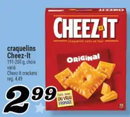 Marché Richelieu CRAQUELINS CHEEZ‑IT | CHEEZ-IT CRACKERS offer