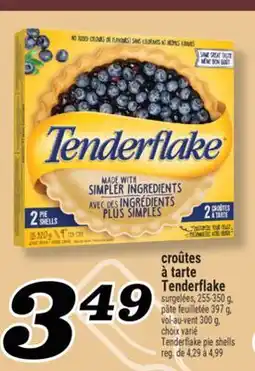 Marché Richelieu CROÛTES À TARTE TENDERFLAKE | TENDERFLAKE PIE SHELLS offer