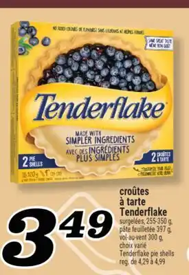 Marché Richelieu CROÛTES À TARTE TENDERFLAKE | TENDERFLAKE PIE SHELLS offer