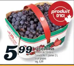 Marché Richelieu RAISINS BLEUS | BLUE GRAPES offer