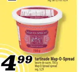 Marché Richelieu TARTINADE MAP‑O‑SPREAD | MAP-O-SPREAD SPREAD offer
