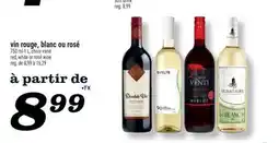 Marché Richelieu VIN ROUGE, BLANC OU ROSÉ | RED, WHITE OR ROSÉ WINE offer