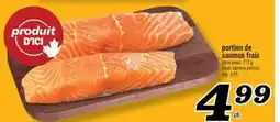 Marché Richelieu PORTION DE SAUMON FRAIS | FRESH SALMON PORTION offer