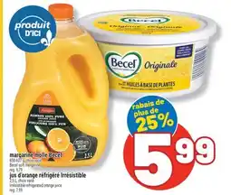 Marché Richelieu MARGARINE MOLLE BECEL | BECEL SOFT MARGARINE offer