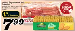 Marché Richelieu GALETTES DE POMMES DE TERRE CAVENDISH | CAVENDISH FROZEN POTATO PATTIES offer