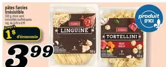 Marché Richelieu PÂTES FARCIES IRRÉSISTIBLE | IRRÉSISTIBLE STUFFED PASTA offer