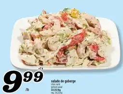 Marché Richelieu SALADE DE GOBERGE | POLLOCK SALAD offer