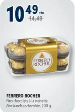 Familiprix FERRERO ROCHER, Fine hazelnut chocolate, 200 g offer