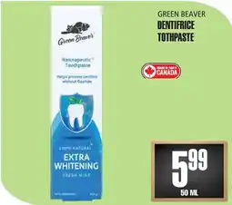 Marches Tau DENTIFRICE GREEN BEAVER offer