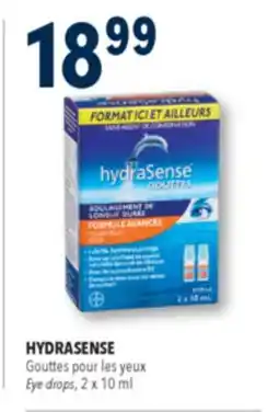 Familiprix HYDRASENSE, Eye drops, 2 x 10 ml offer