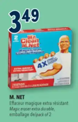 Familiprix M. NET, Magic eraser extra durable, pack of 2 offer