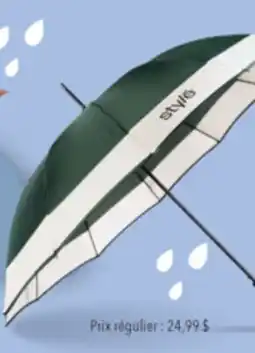 Familiprix STYLÉ, Selected umbrellas offer