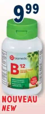 Familiprix BIOMEDIC, Vitamin B12, 250 mcg, 100 tablets offer