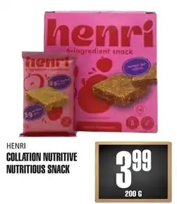Marches Tau COLLATION NUTRITIVE HENRI offer
