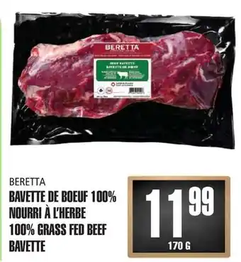 Marches Tau BAVETTE DE BOEUF100% NOURRI À L'HERBE BERETTA offer