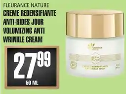 Marches Tau CREME REDENSIFIANTE ANTI-RIDES JOUR VOLUMIZING ANTI WRINKLE CREAM FLEURANCE NATURE offer