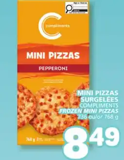 Marché Bonichoix COMPLIMENTS FROZEN MINI PIZZAS offer