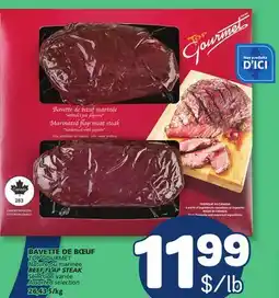 Marché Bonichoix TOP GOURMET BEEF FLAP STEAK offer