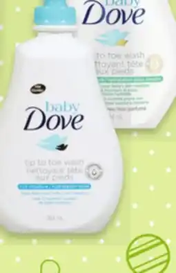 Uniprix DOVE BABY Nettoyant pour le corps/ Body wash offer
