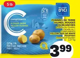 Marché Bonichoix COMPLIMENTS YELLOW, RED OR WHITE POTATOES offer