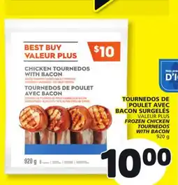 Marché Bonichoix VALEUR PLUS FROZEN CHICKEN TOURNEDOS WITH BACON offer
