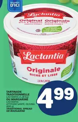 Marché Bonichoix LACTANTIA TRADITIONAL SPREAD OR MARGARINE offer