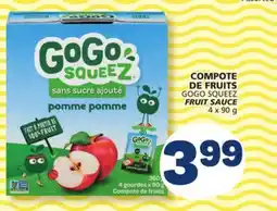 Marché Bonichoix GOGO SQUEEZ FRUIT SAUCE offer
