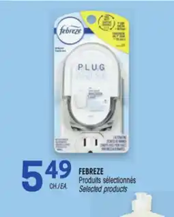 Uniprix FEBREZE Produits sélectionnés Selected products offer