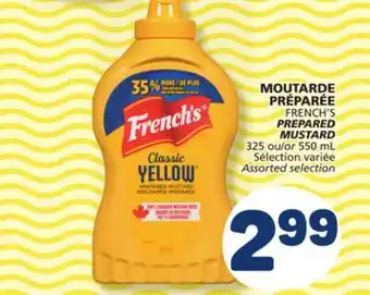 Marché Bonichoix FRENCH'S PREPARED MUSTARD offer