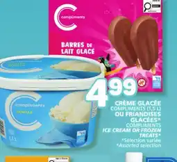 Marché Bonichoix COMPLIMENTS ICE CREAM OR FROZEN TREATS offer