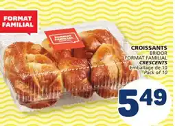 Marché Bonichoix BRIDOR CRESCENTS offer