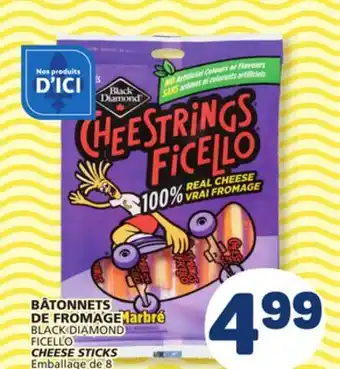 Marché Bonichoix BLACK DIAMOND FICELLO CHEESE STICKS offer