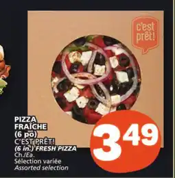 Marché Bonichoix C'EST PRÊT! (6 in.) FRESH PIZZA offer
