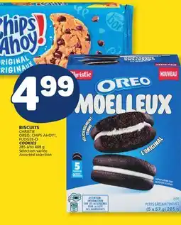 Marché Bonichoix CHRISTIE OREO, CHIPS AHOY!, FUDGEE-O COOKIES offer