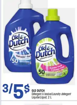 Uniprix OLD DUTCH Détergent à lessive Liquide/Laundry detergent Liquid offer