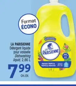 Uniprix LA PARISIENNE Détergent liquide pour vaisselle /Dishwashing liquid offer